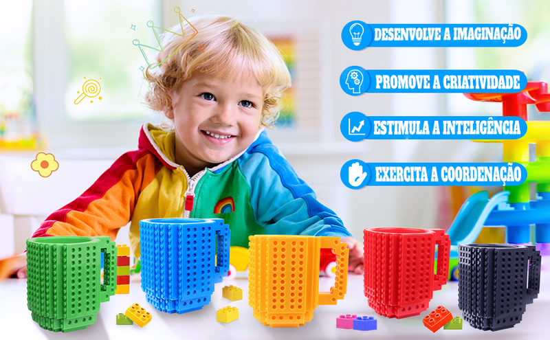 Caneca Lego - 40% De Desconto